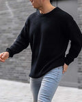 Casual Ripped Cotton Sweater