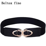 Fashion Leather Stretch Belt