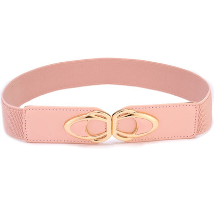 Fashion Leather Stretch Belt