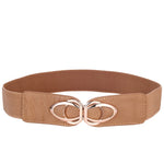 Fashion Leather Stretch Belt