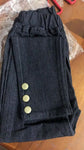 Fashion Elastic Waist Skinny Jeans