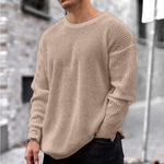 Casual Ripped Cotton Sweater