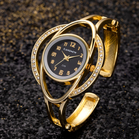 Crystal Small Dial Bracelet Watch