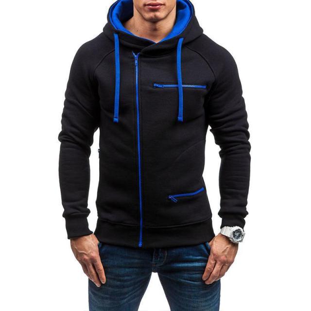 Solid Color Jacket Hoodie