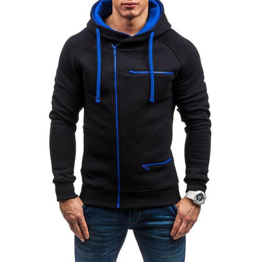 Solid Color Jacket Hoodie