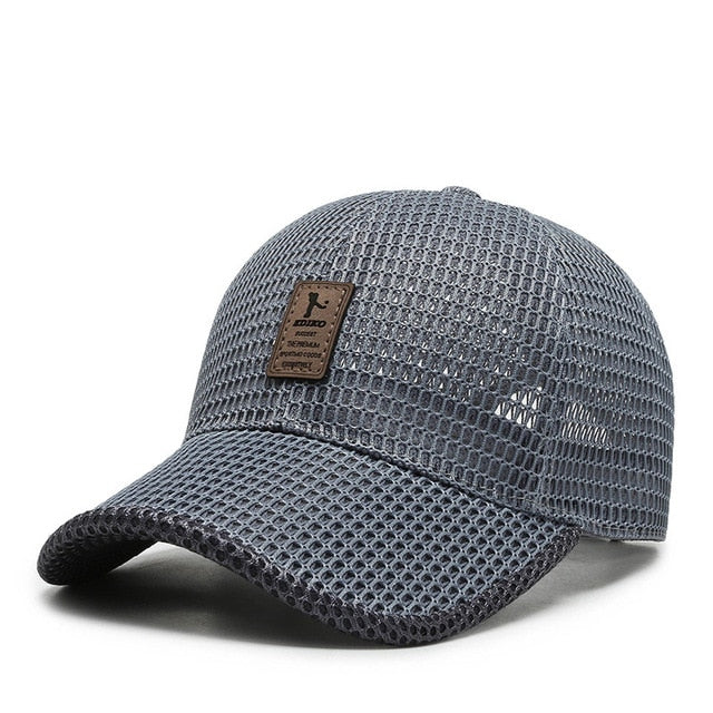 Men's Mesh Fishing Baseball Cap
