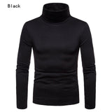 Men's Sweaters Winter  Turtleneck Long Sleeve Plain