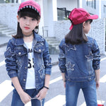 Butterfly Embroidery Denim Jacket