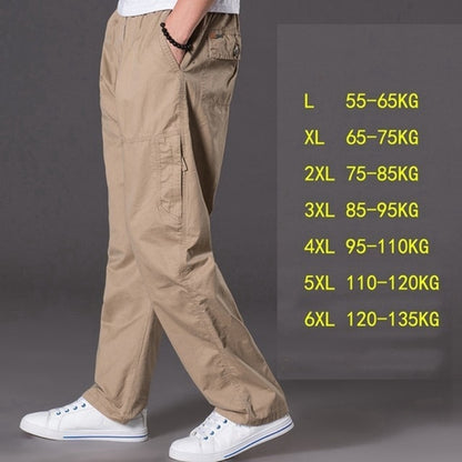 Casual Oversize Multi Pocket Cargo Jeans