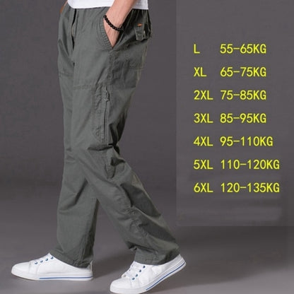 Casual Oversize Multi Pocket Cargo Jeans