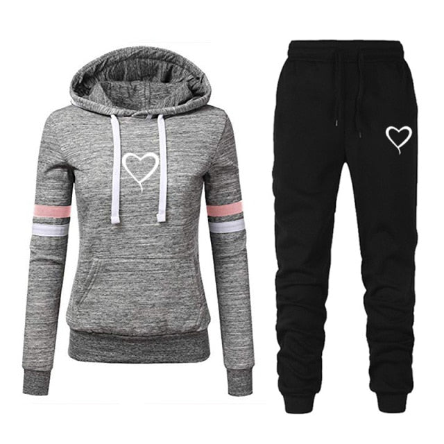 2 Piece Hoodie Sportwear