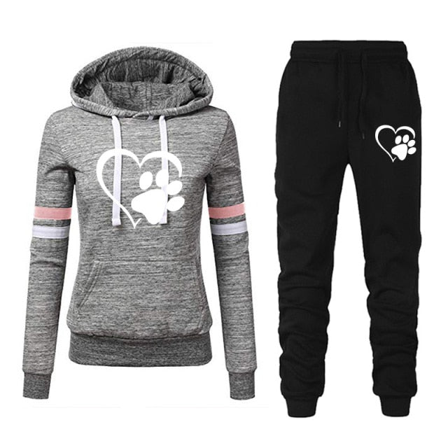 2 Piece Hoodie Sportwear