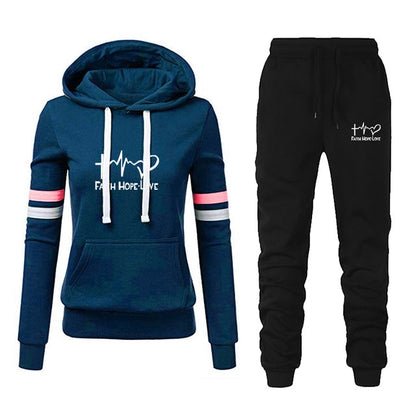 2 Piece Hoodie Sportwear