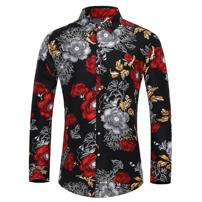 Printed Hawaiian Shirt