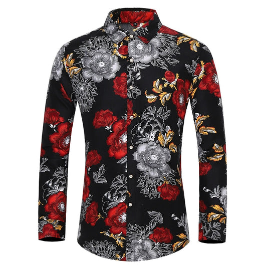 Printed Hawaiian Shirt