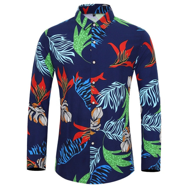 Printed Hawaiian Shirt