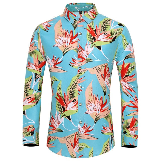 Printed Hawaiian Shirt