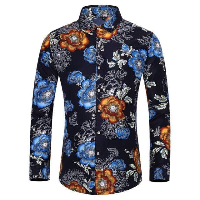 Printed Hawaiian Shirt