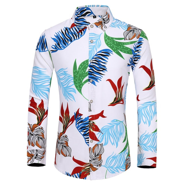 Printed Hawaiian Shirt
