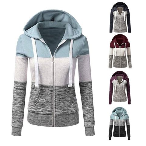 Multi Color Long Sleeve Hoodie
