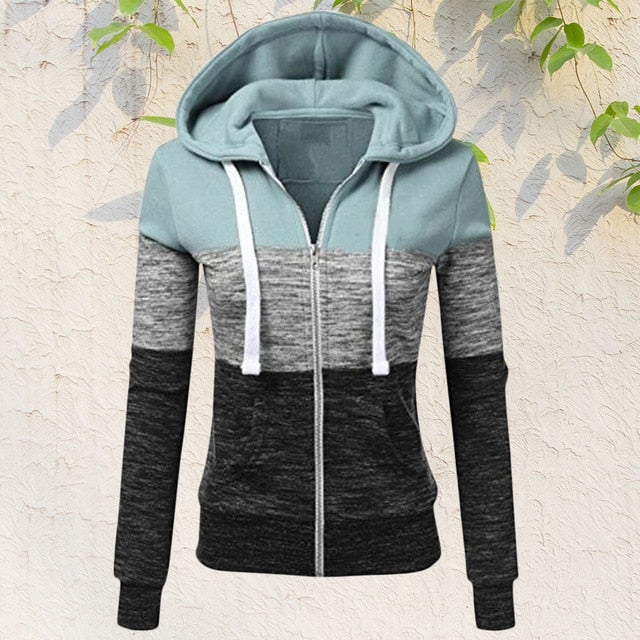 Multi Color Long Sleeve Hoodie