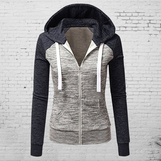 Multi Color Long Sleeve Hoodie