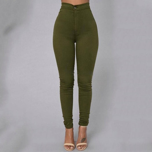 High Waist Stretch Pants