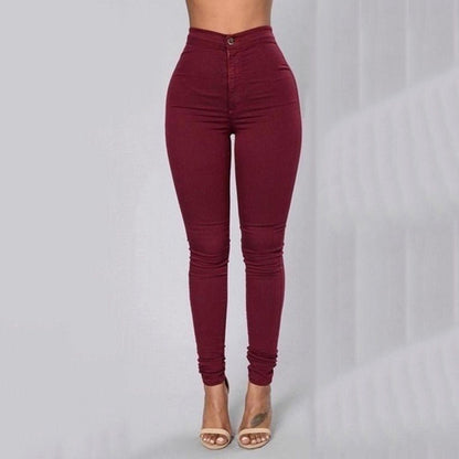 High Waist Stretch Pants