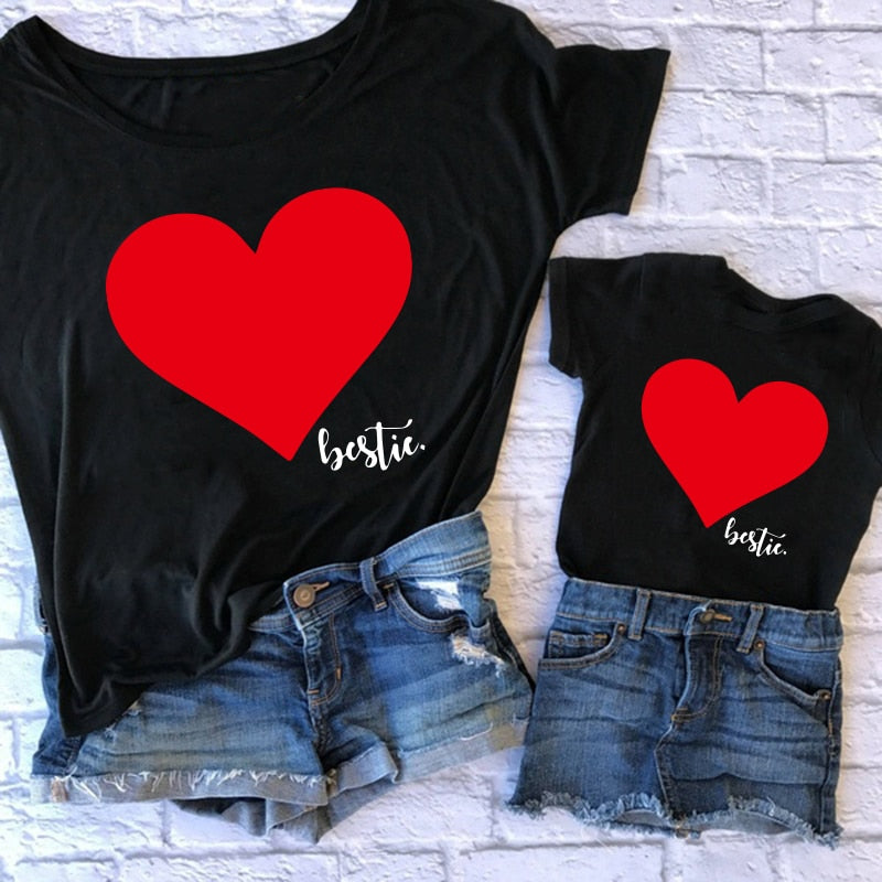 LOVE Print Matching T-Shirt