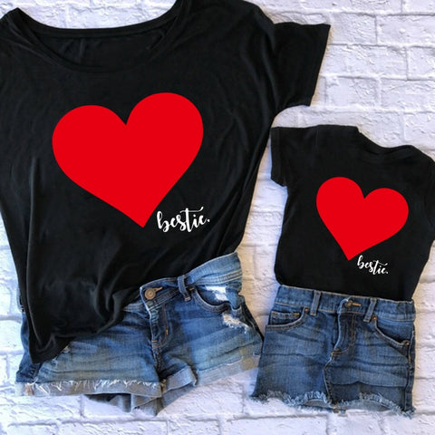 LOVE Print Matching T-Shirt