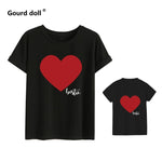 LOVE Print Matching T-Shirt