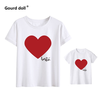 LOVE Print Matching T-Shirt