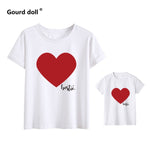 LOVE Print Matching T-Shirt