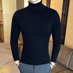 Loose Knit Turtleneck Sweater