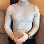 Loose Knit Turtleneck Sweater