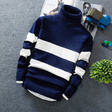 Loose Knit Turtleneck Sweater