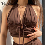 Backless Halter Cami