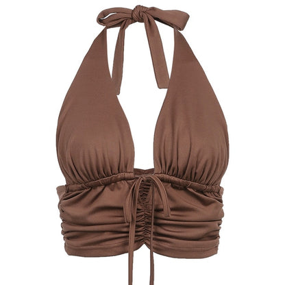 Backless Halter Cami