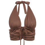 Backless Halter Cami