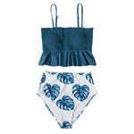 Smock Ruffle High-Waist Bikini