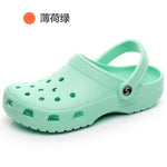 Solid Color Clog Sandals
