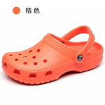 Solid Color Clog Sandals