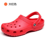 Solid Color Clog Sandals
