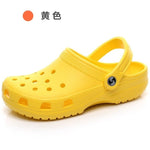 Solid Color Clog Sandals