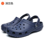 Solid Color Clog Sandals