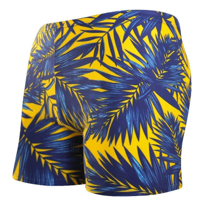 Multi-Print Boxer Swimming Trunks