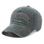 Men's New York Washed Cotton Cap