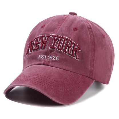 Men's New York Washed Cotton Cap
