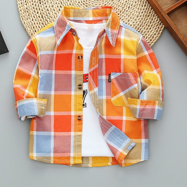 Plaid Long Sleeve Shirt