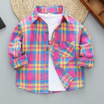 Plaid Long Sleeve Shirt